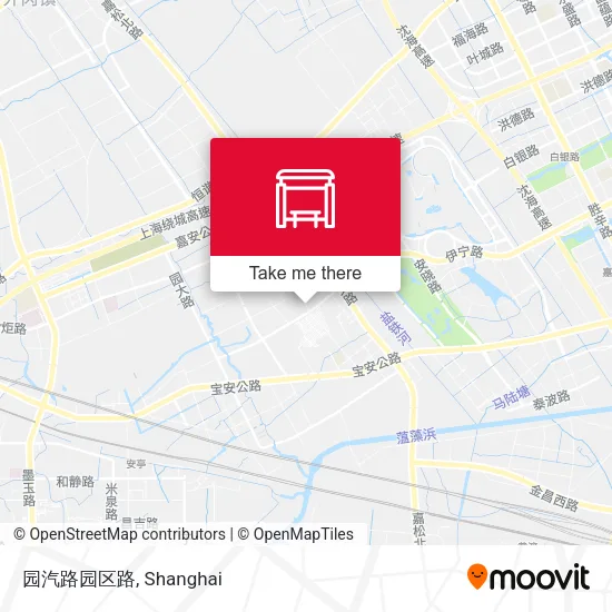 园汽路园区路 map