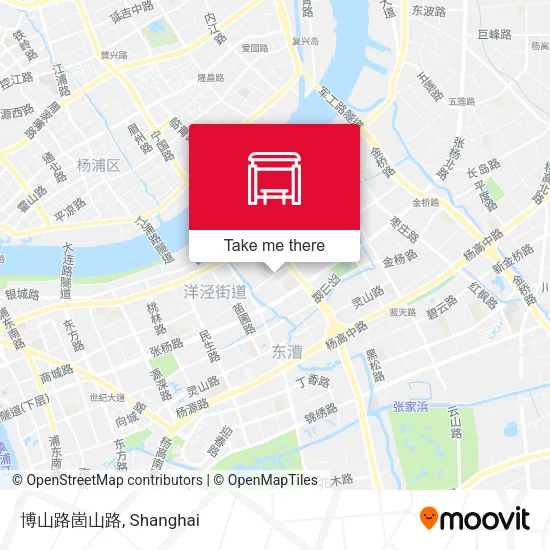 博山路崮山路 map