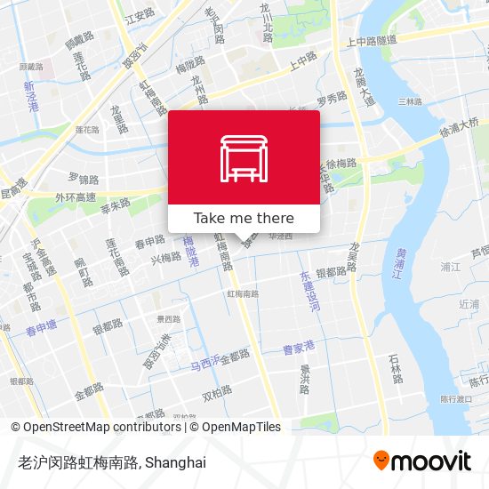 老沪闵路虹梅南路 map