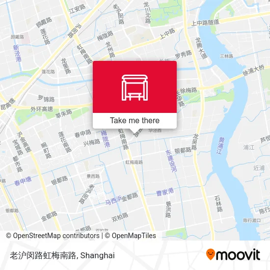 老沪闵路虹梅南路 map