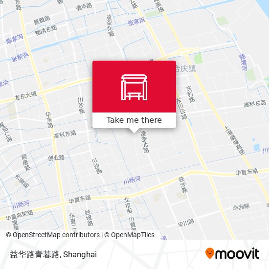 益华路青暮路 map