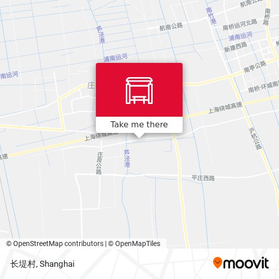 长堤村 map