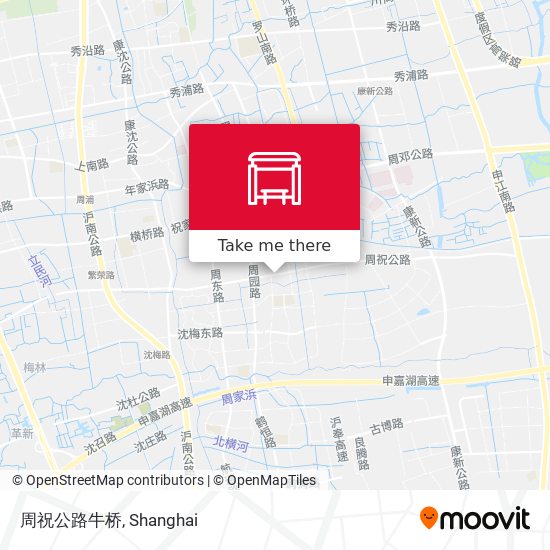 周祝公路牛桥 map