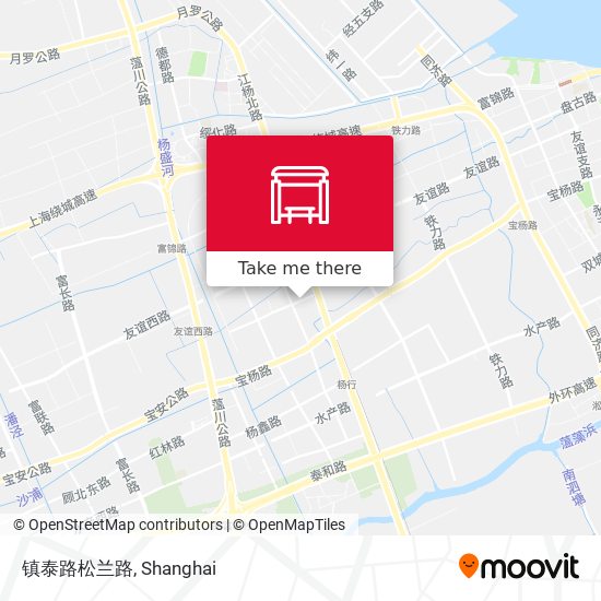 镇泰路松兰路 map