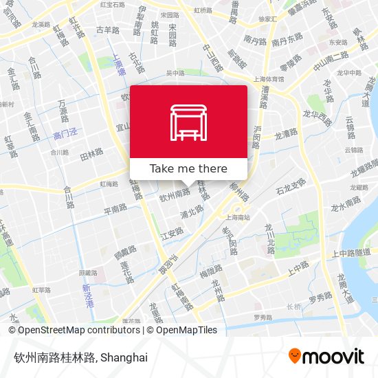 钦州南路桂林路 map