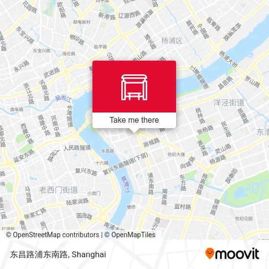 东昌路浦东南路 map