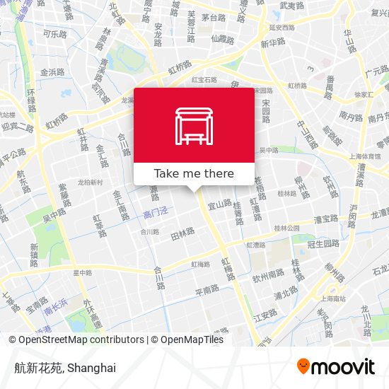 航新花苑 map