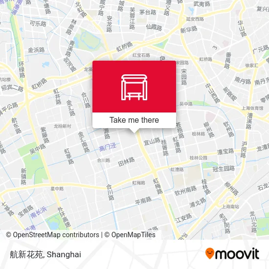 航新花苑 map