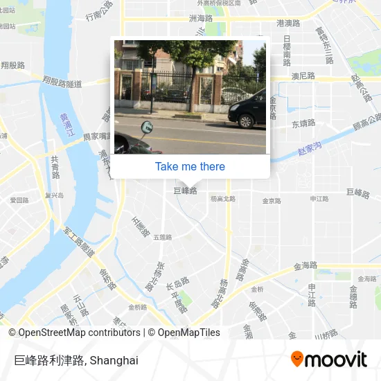 巨峰路利津路 map