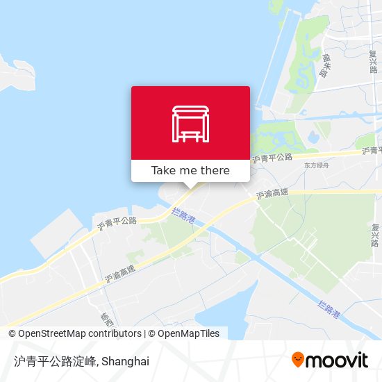 沪青平公路淀峰 map