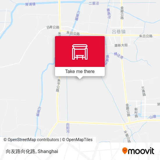 向友路向化路 map