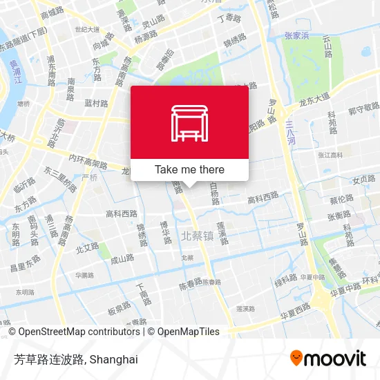 芳草路连波路 map