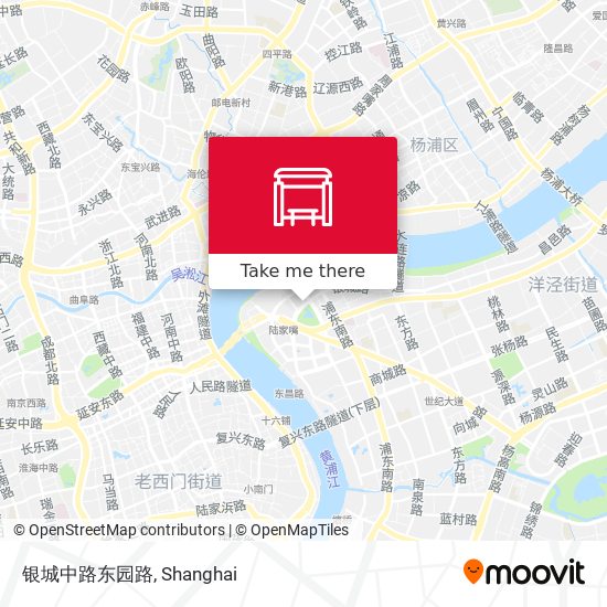 银城中路东园路 map