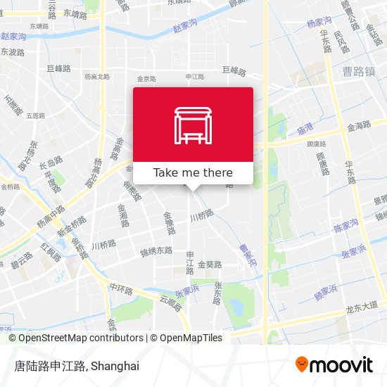 唐陆路申江路 map