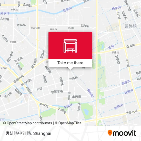 唐陆路申江路 map