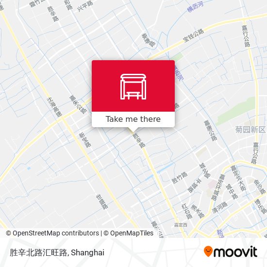 胜辛北路汇旺路 map