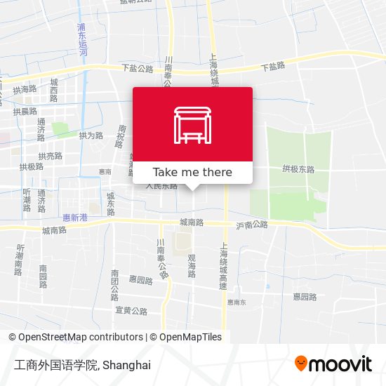 工商外国语学院 map
