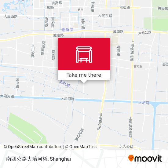 南团公路大治河桥 map