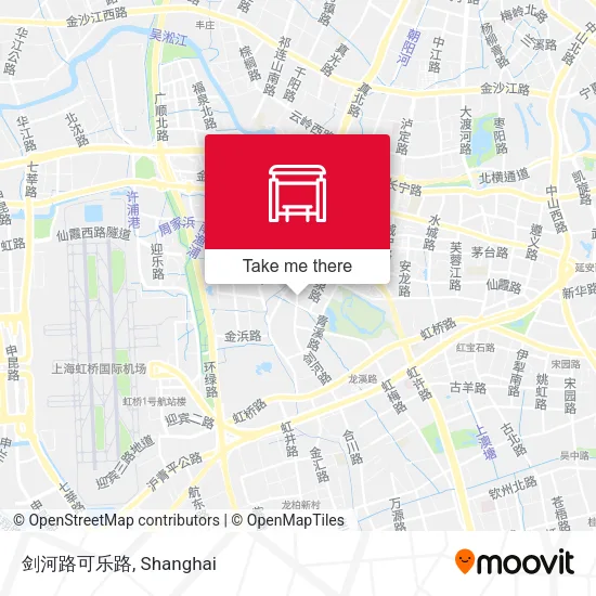 剑河路可乐路 map
