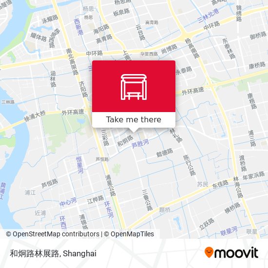 和炯路林展路 map