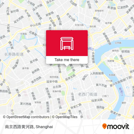 南京西路黄河路 map