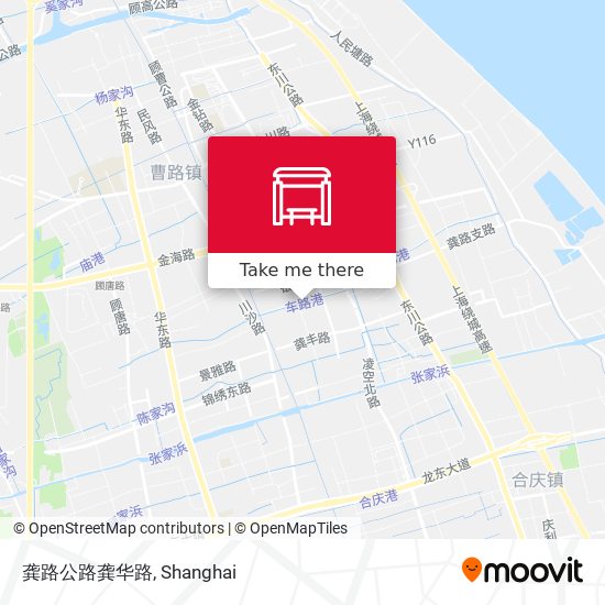 龚路公路龚华路 map