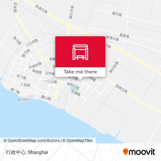 行政中心 map