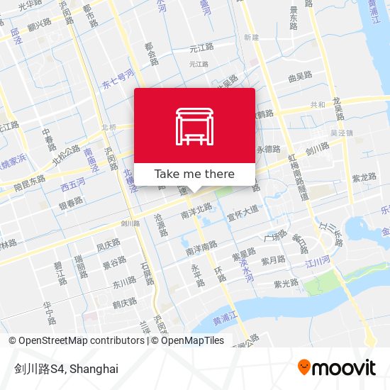 剑川路S4 map