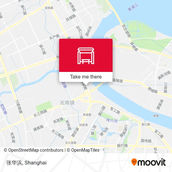张华浜 map