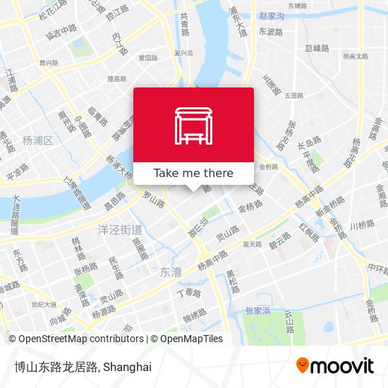 博山东路龙居路 map