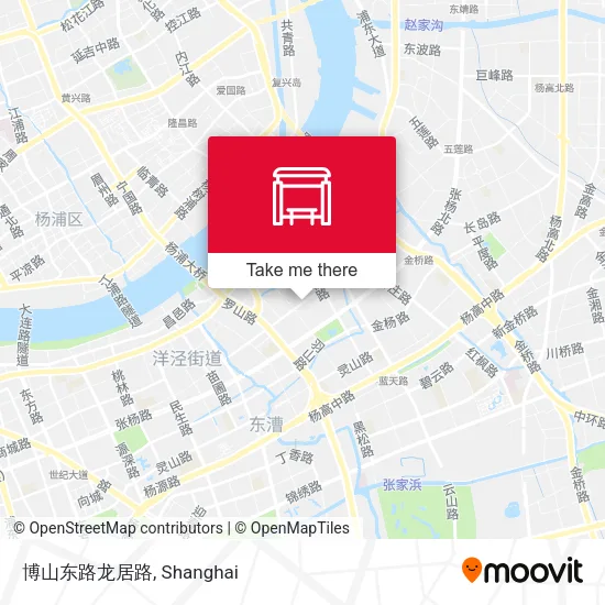 博山东路龙居路 map