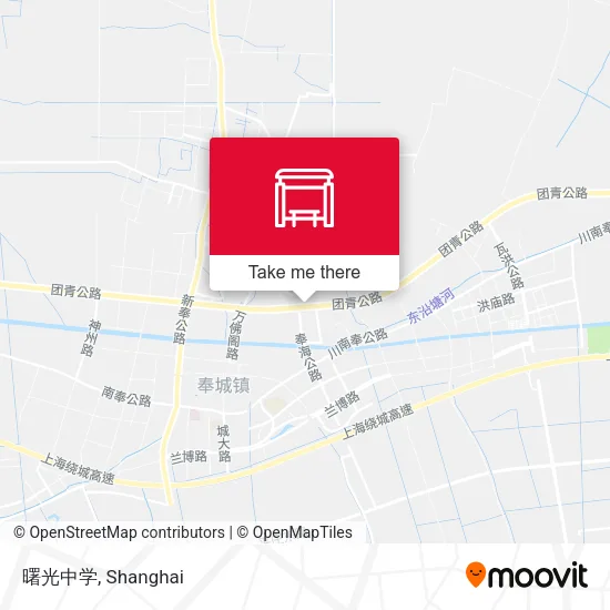 曙光中学 map