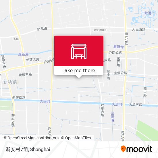新安村7组 map