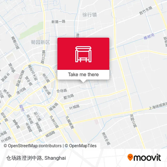 仓场路澄浏中路 map