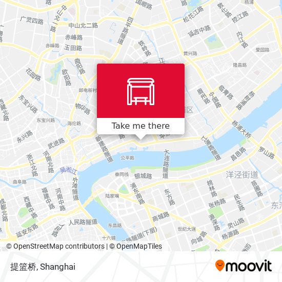 提篮桥 map