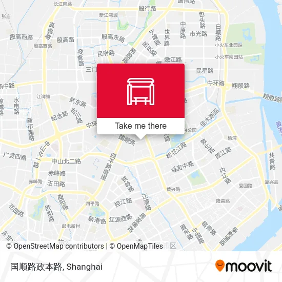 国顺路政本路 map
