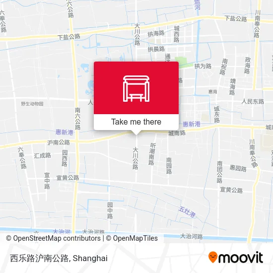西乐路沪南公路 map