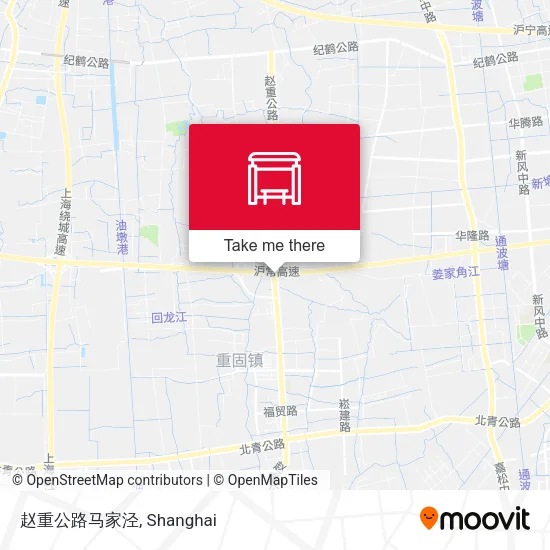 赵重公路马家泾 map