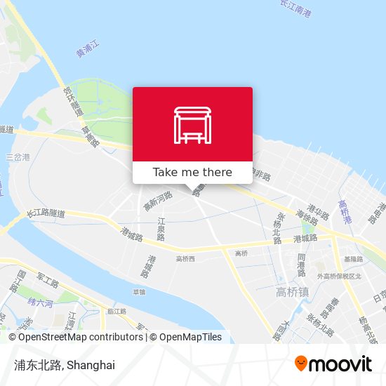 浦东北路 map