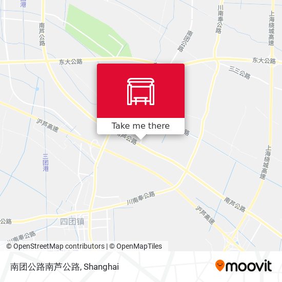 南团公路南芦公路 map