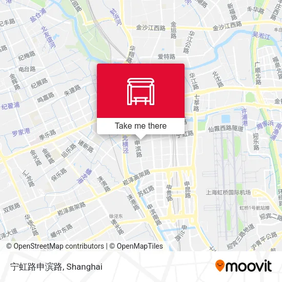 宁虹路申滨路 map