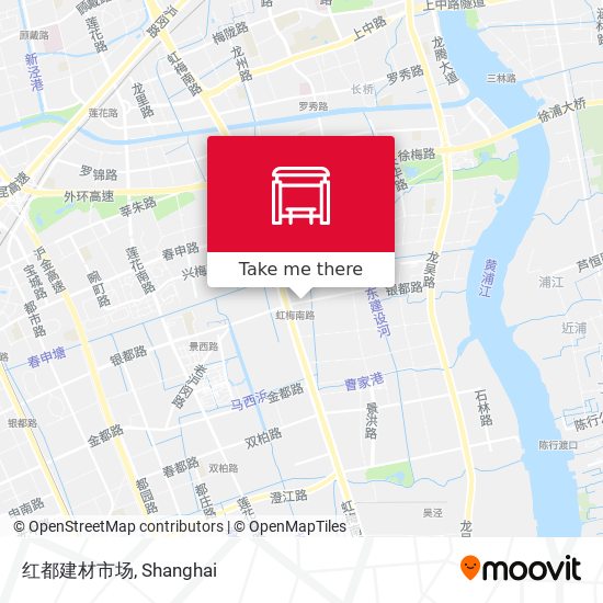 红都建材市场 map