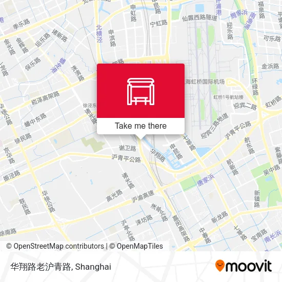 华翔路老沪青路 map