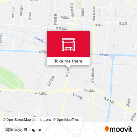 周家码头 map