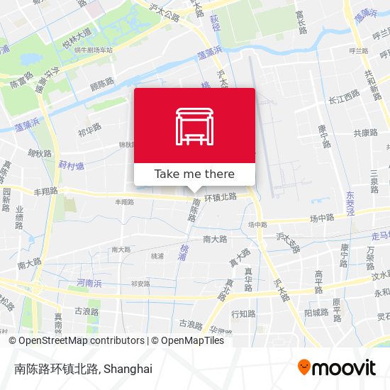 南陈路环镇北路 map