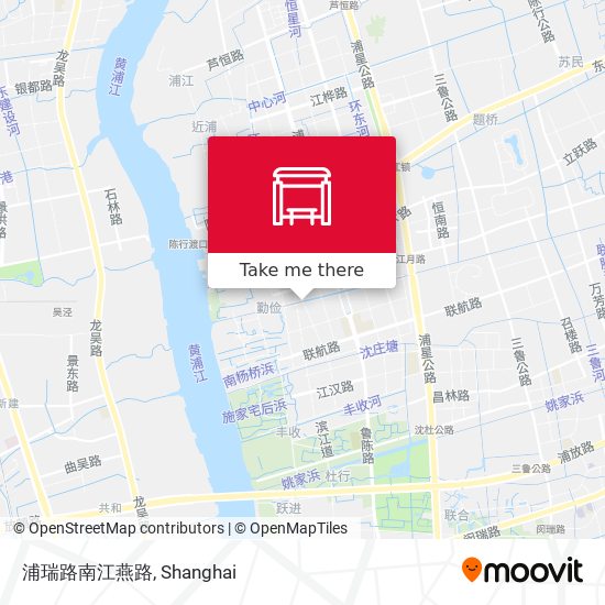 浦瑞路南江燕路 map