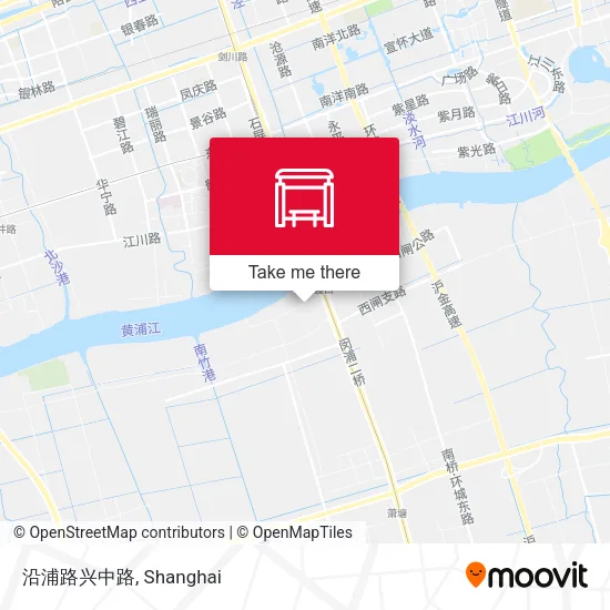沿浦路兴中路 map