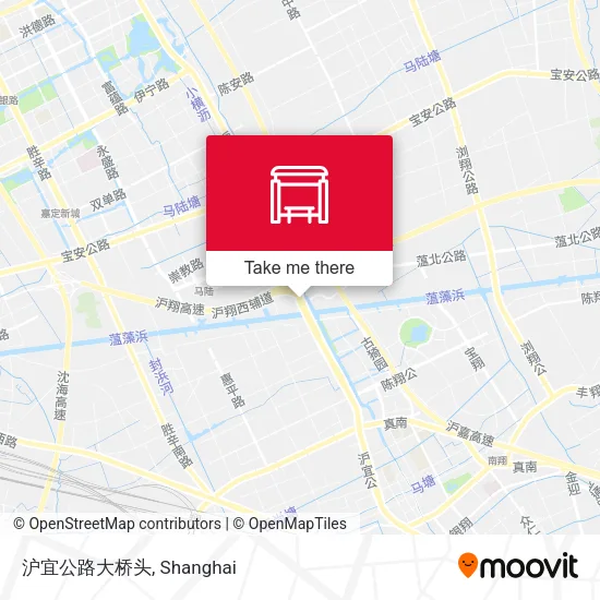 沪宜公路大桥头 map