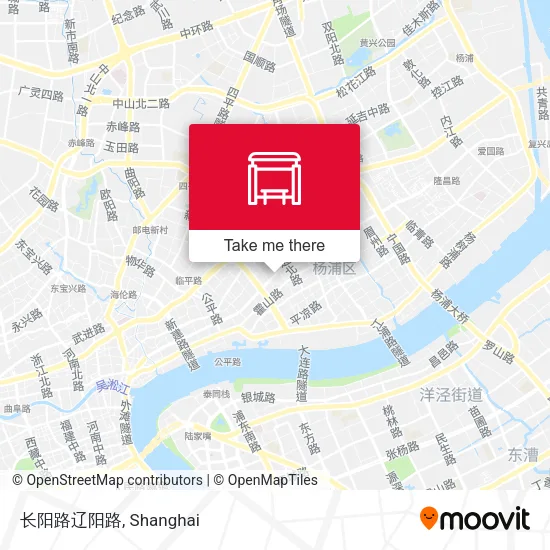长阳路辽阳路 map