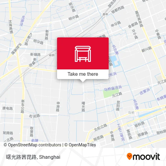 曙光路茜昆路 map